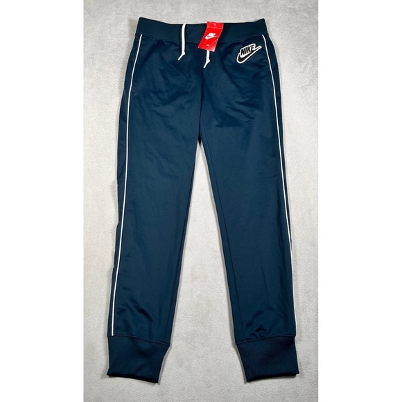 Vtg Nike (Red Tag Polyester Jogger Track Pants Women Small Retro Y2K New w/ Tag - Picture 2 of 10